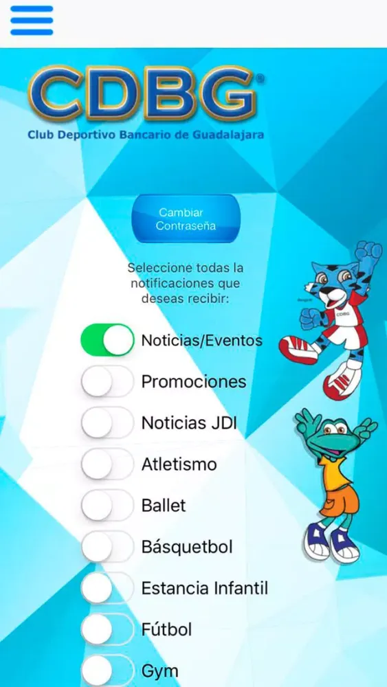 Capturas de pantalla de NotiEventos CDBG