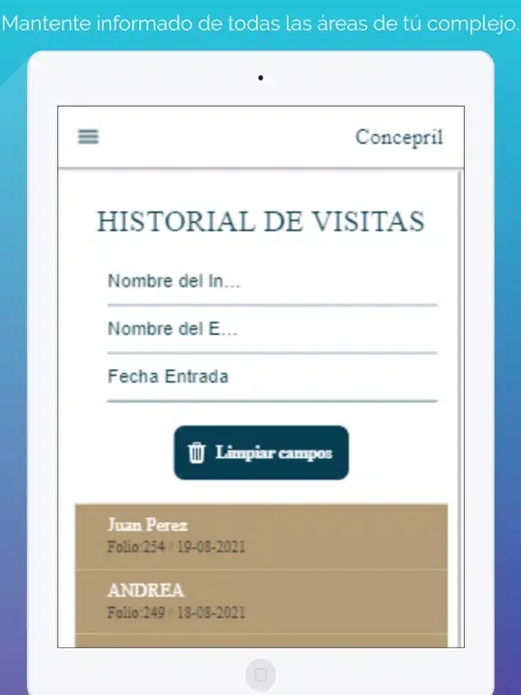 Consepril - SPL iPad  سکرین شاٹس