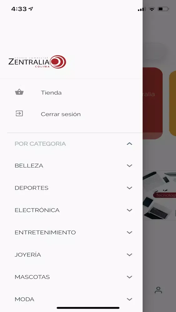 Zentralia Colima Ekran Görüntüleri