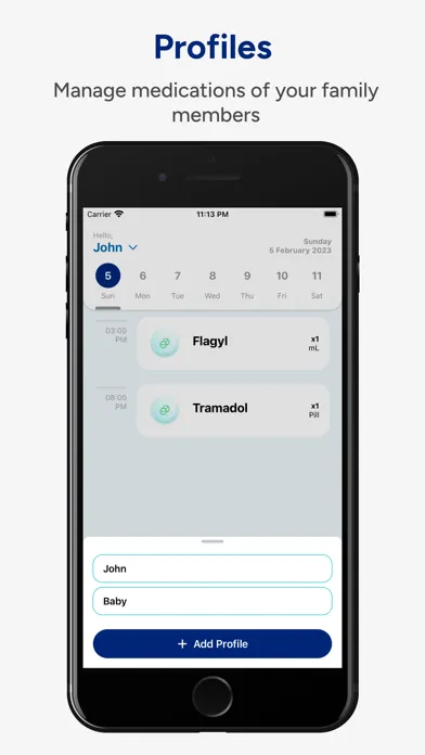 Screenshot di Pellet: Pill Reminder