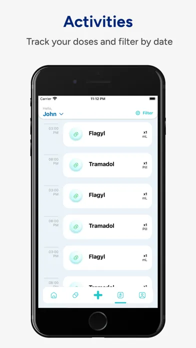 Screenshot di Pellet: Pill Reminder