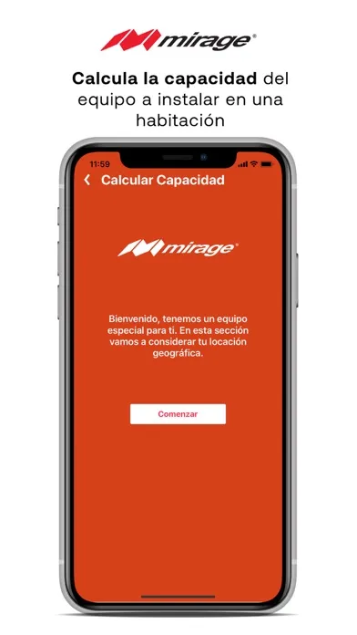 Capturas de tela do Mirage