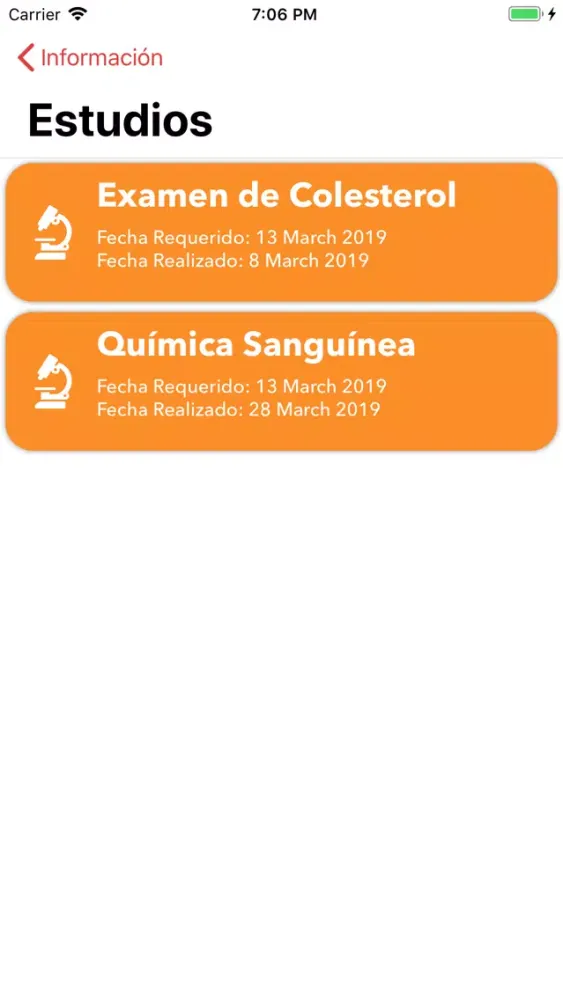 Capturas de tela do MedicosPro