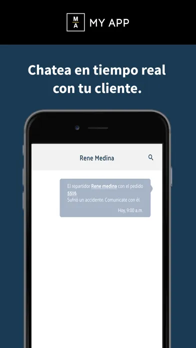 My App Reparto Screenshots