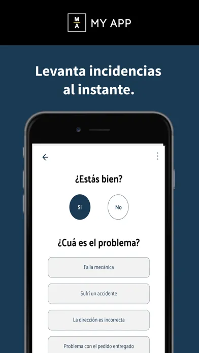 My App Reparto Screenshots