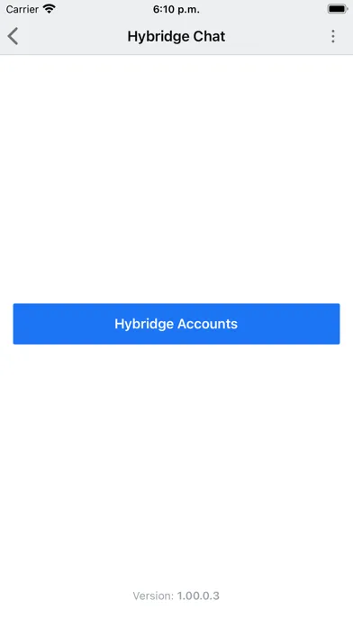 Zrzuty ekranu Hybridge Chat