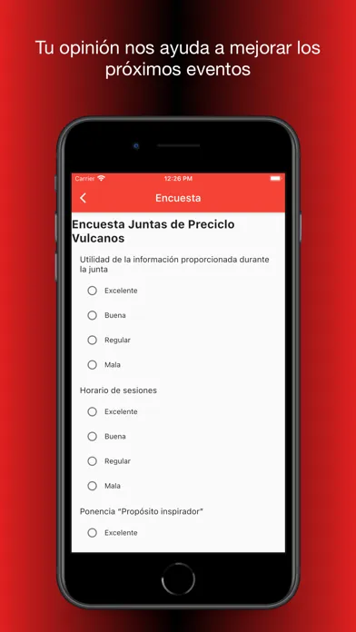 Capturas de pantalla de Fuerza Sanfer App