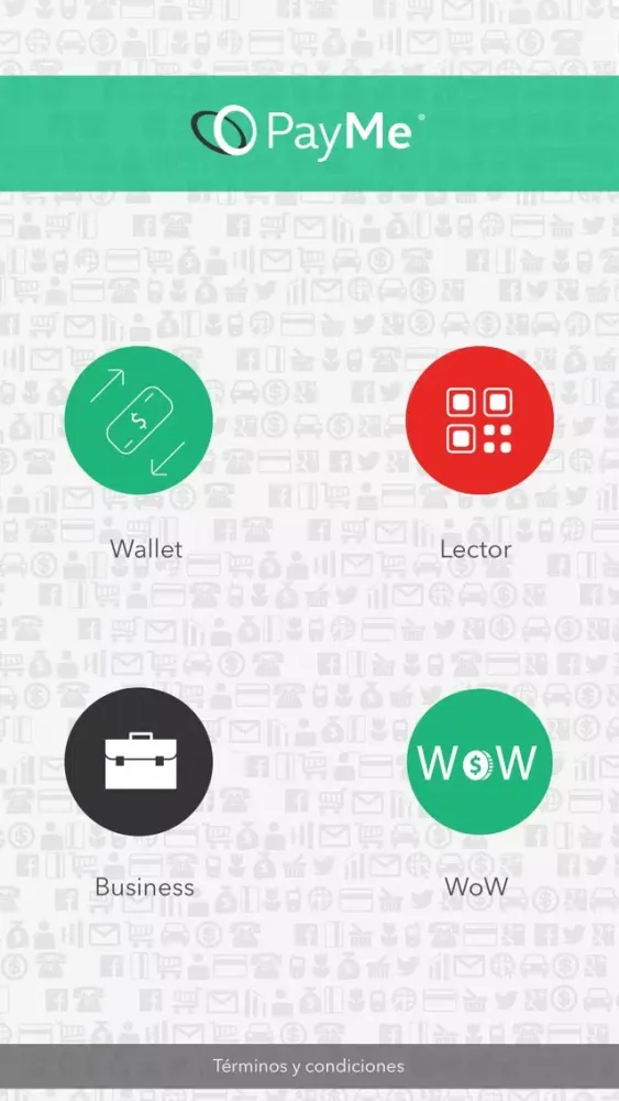 PayMe Wallet スクリーンショット