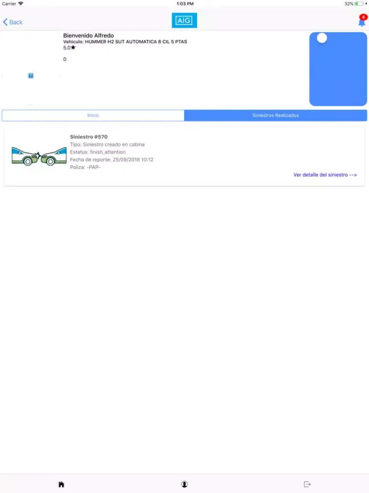 Capturas de pantalla de AIG MEXICO AJUSTADORES iPad 