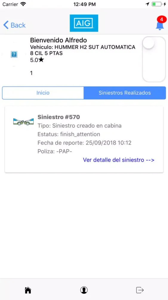 Capturas de pantalla de AIG MEXICO AJUSTADORES