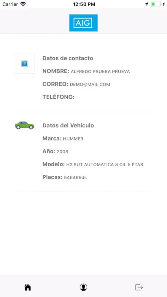 Capturas de pantalla de AIG MEXICO AJUSTADORES
