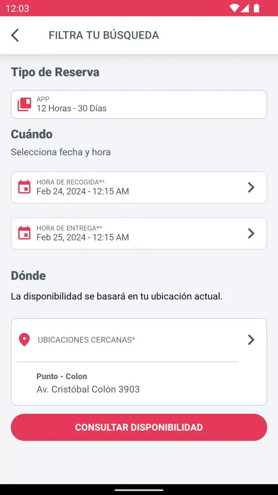Capturas de pantalla de Punto