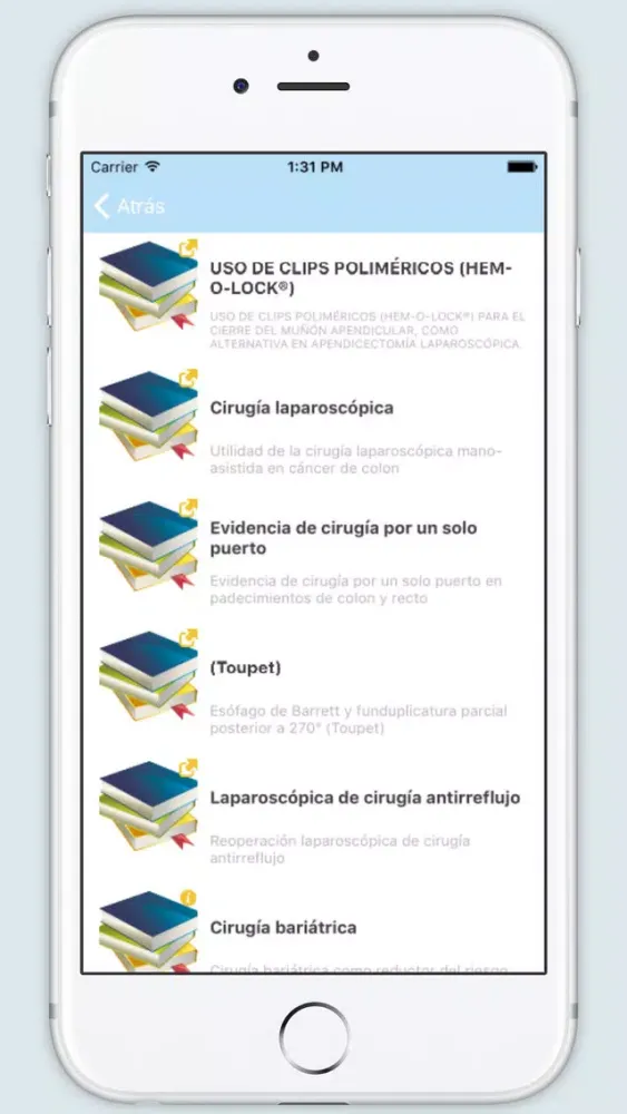 Capturas de pantalla de Producto Médico - PMI Servicios Quirúrgicos