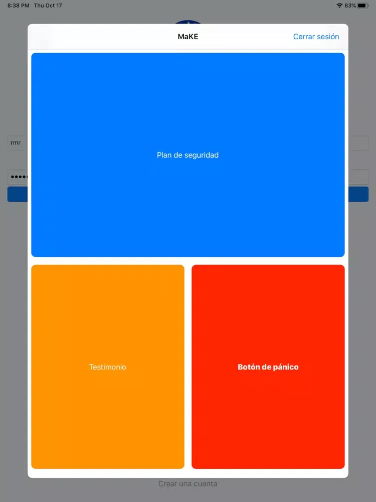 Capturas de tela do MaKE iPad 