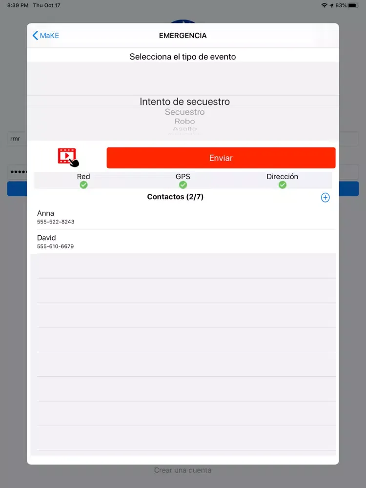 Capturas de tela do MaKE iPad 