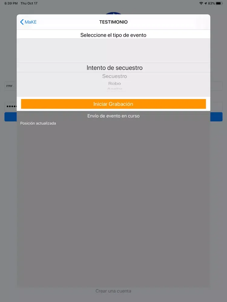Capturas de tela do MaKE iPad 