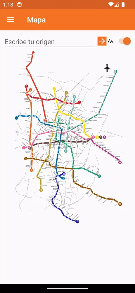 Screenshot di Metro, Tren Ligero, Suburbano.
