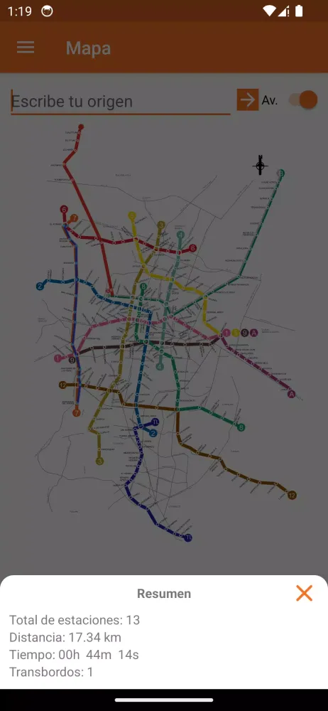 Screenshot di Metro, Tren Ligero, Suburbano.