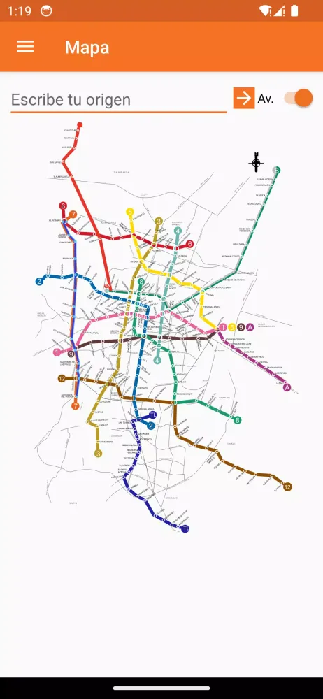 Screenshot di Metro, Tren Ligero, Suburbano.