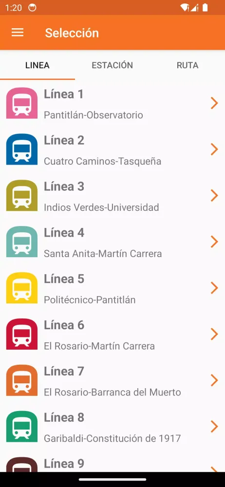 Screenshot di Metro, Tren Ligero, Suburbano.
