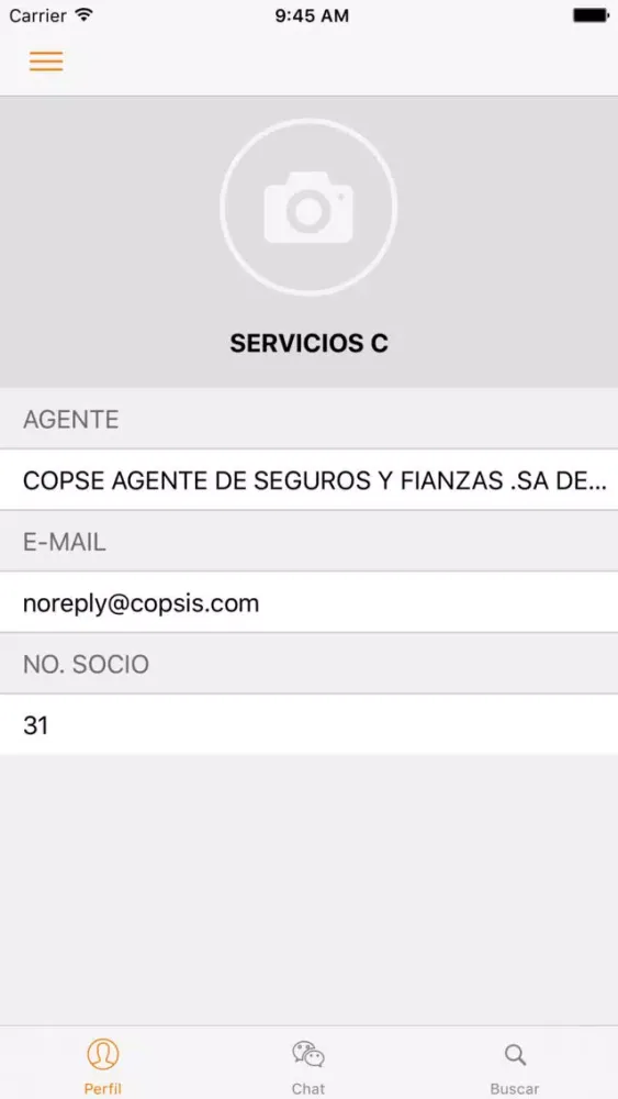 Capturas de pantalla de SiO Connect