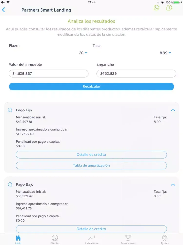 Captures d'écran de Smart Lending Partners iPad 