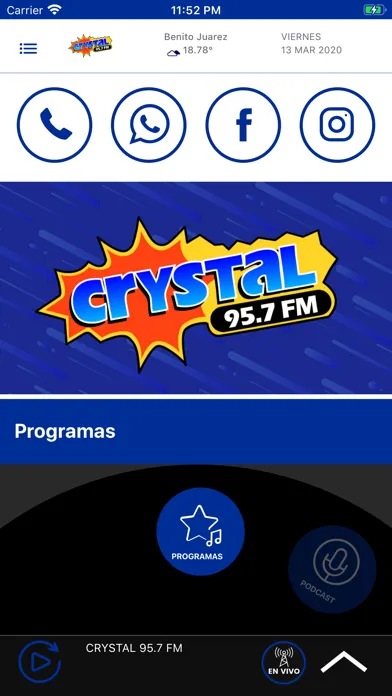 Скриншоты Crystal 106.1