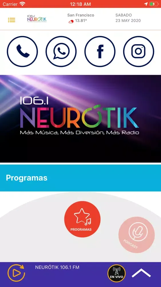 Capturas de pantalla de Neurótik 106.1