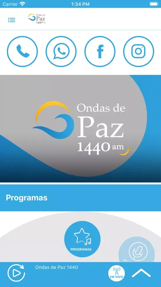 Ondas de Paz 1440 Ekran Görüntüleri