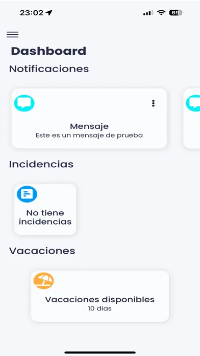 Nómina APP Screenshots