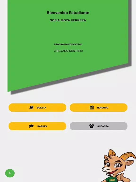Alumnos UABC iPad  Screenshots