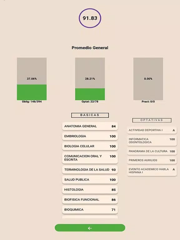 Alumnos UABC iPad  Screenshots
