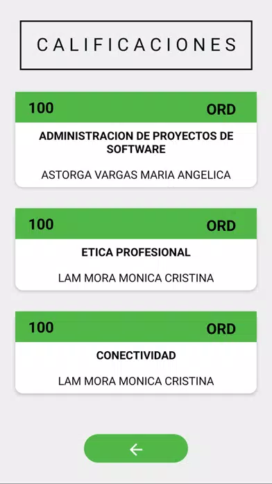 Alumnos UABC Screenshots