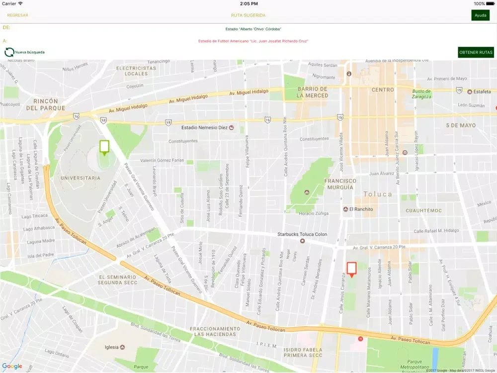 potrobús iPad 應用截圖