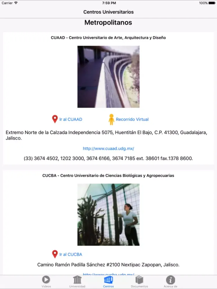 Informe de Actividades 2016 iPad 应用截图