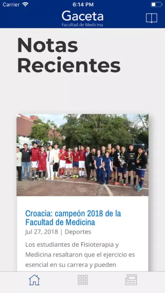 Capturas de pantalla de Gaceta FM