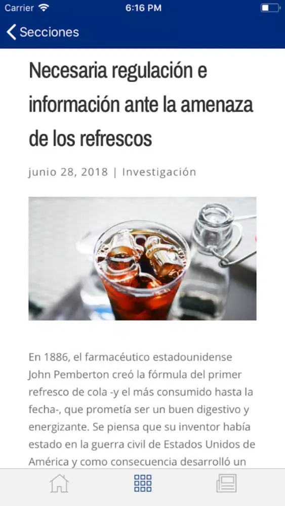 Capturas de pantalla de Gaceta FM