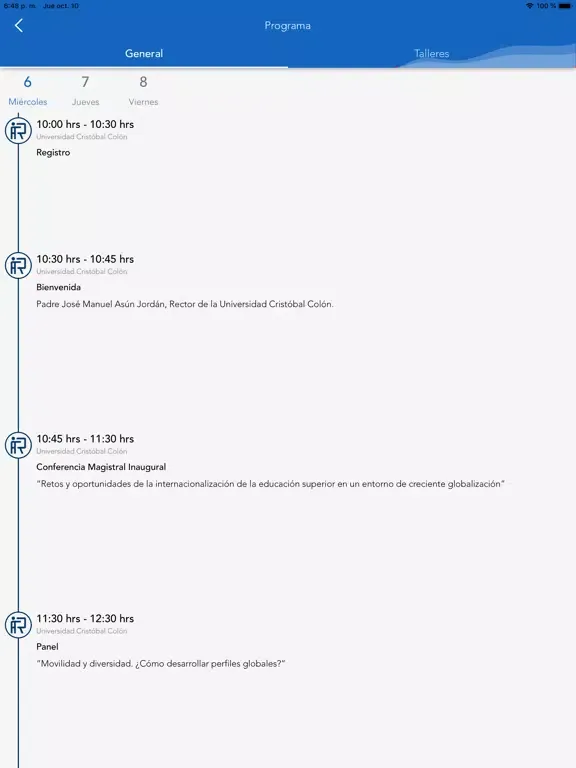 ANUIES iPad  سکرین شاٹس