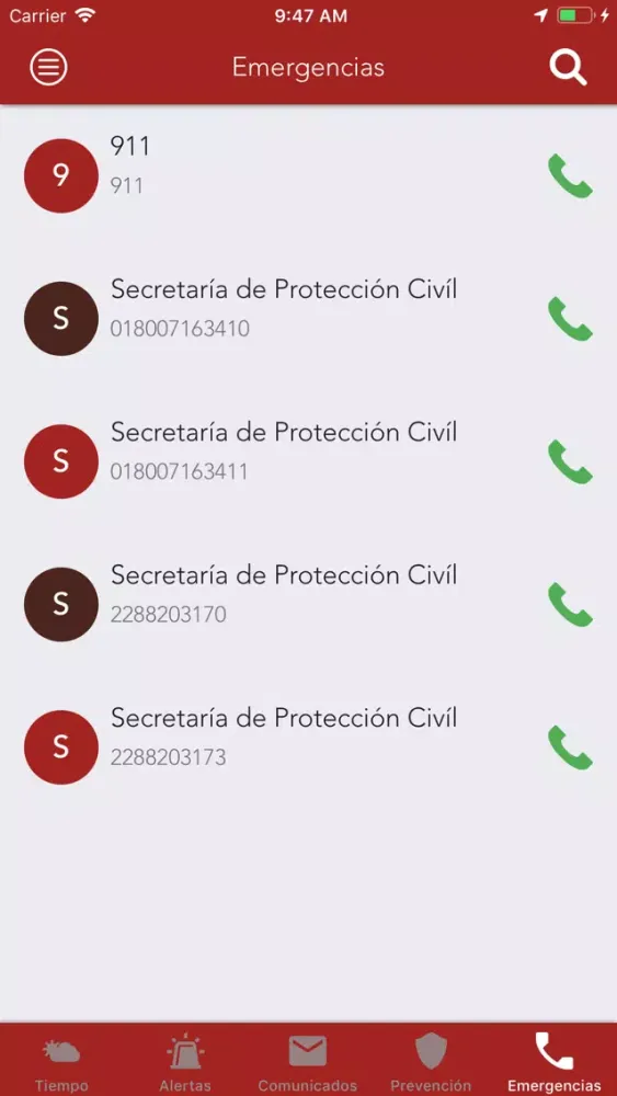 Capturas de pantalla de PC Veracruz