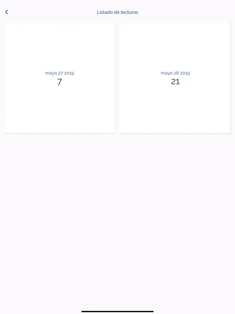 Tangkapan layar Exponnections iPad 