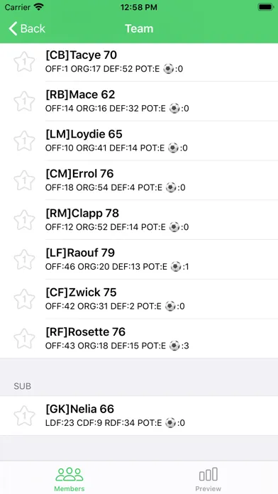 Light Football Manager Screenshots