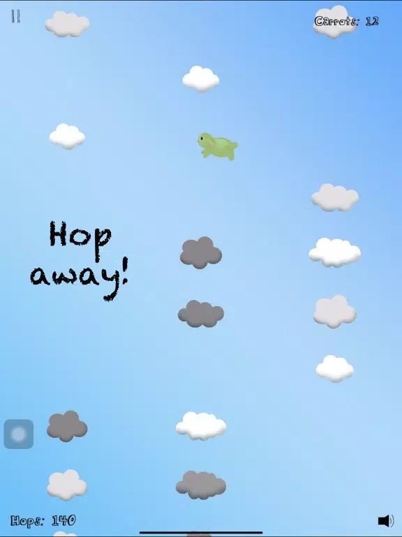 Tangkapan skrin Cloudie Skies iPad 