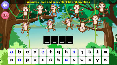 Monkey Word Guess (Multi-User)应用截图