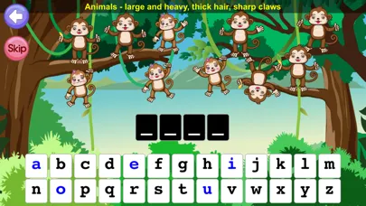 Monkey Word Guess (Multi-User) 스크린샷