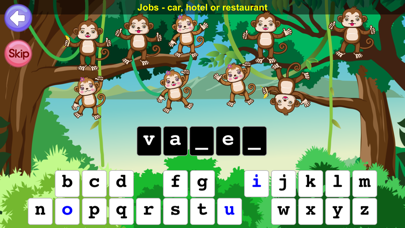 Monkey Word Guess (Multi-User)应用截图