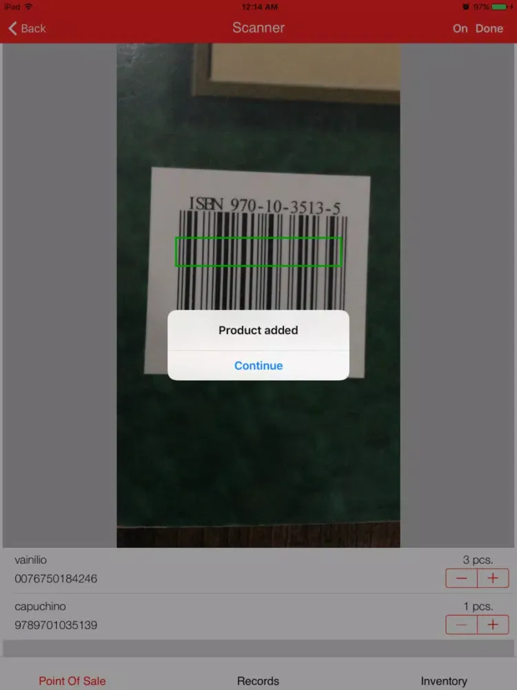 My Point Of Sale Pro iPad  سکرین شاٹس
