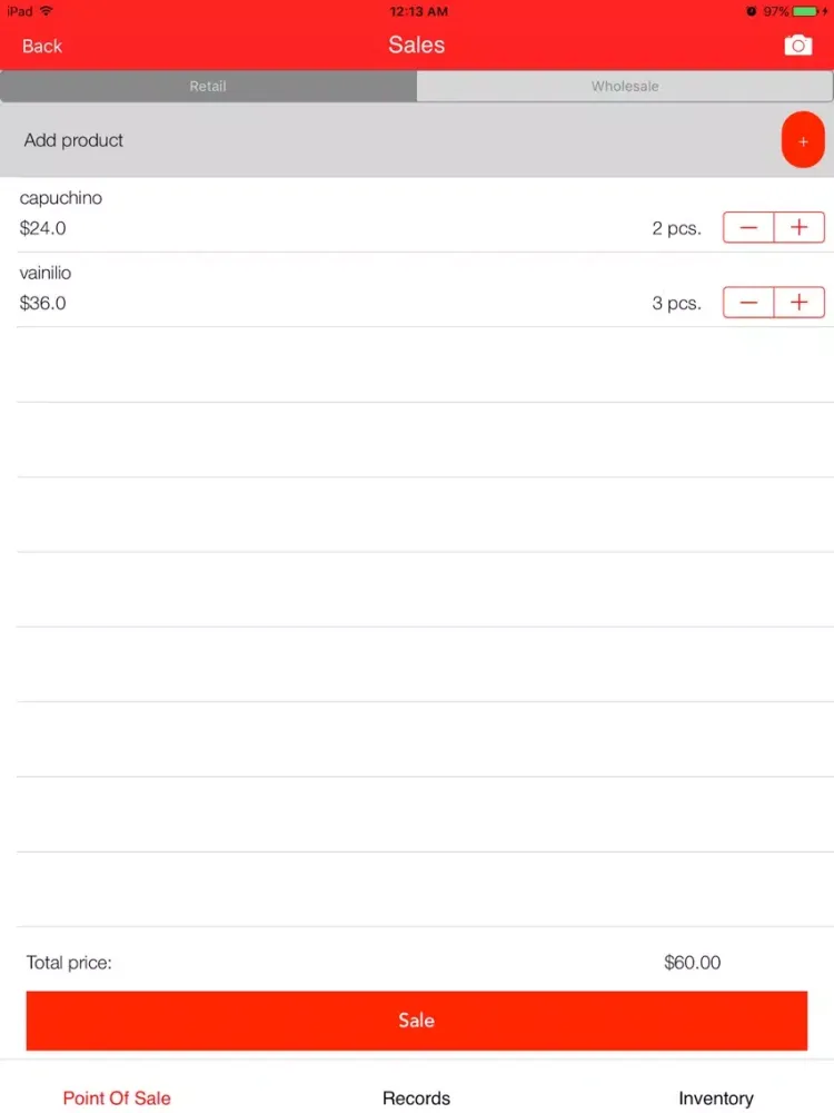My Point Of Sale Pro iPad  سکرین شاٹس