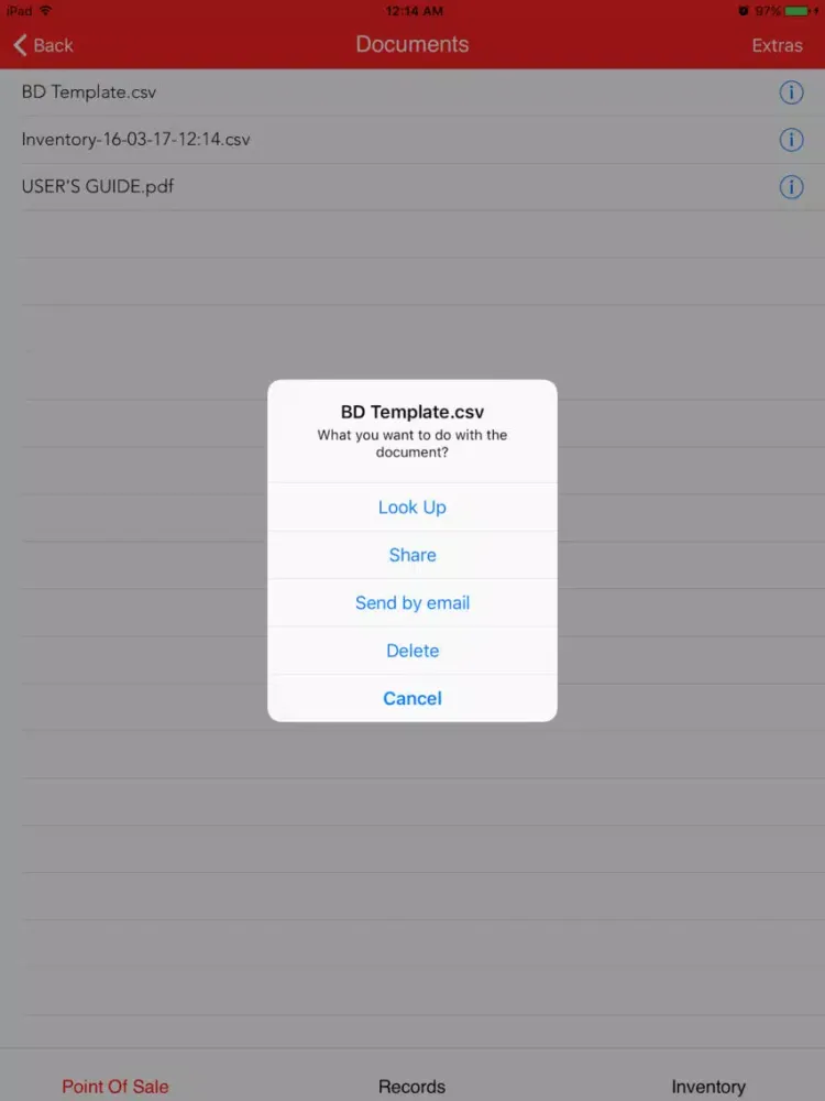 My Point Of Sale Pro iPad  سکرین شاٹس