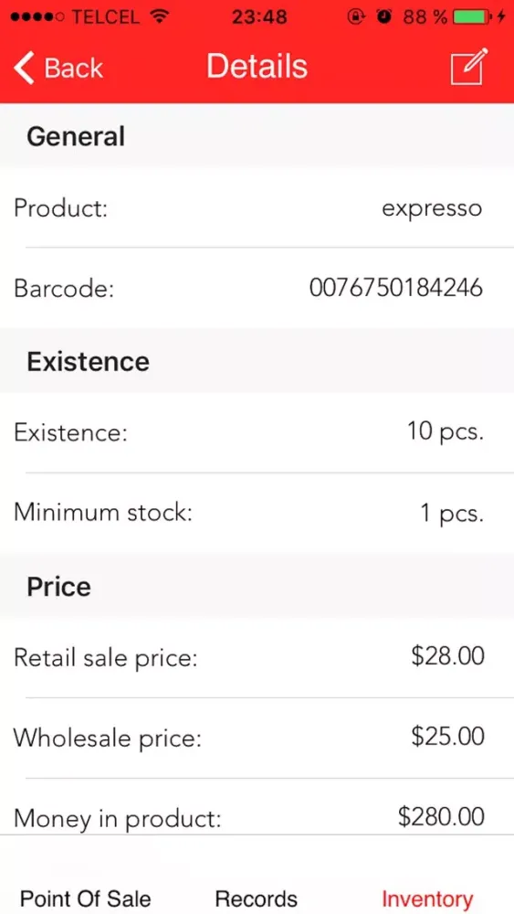 My Point Of Sale Pro سکرین شاٹس