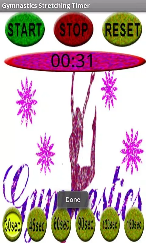 Screenshot di Gymnastics Stretching Timer